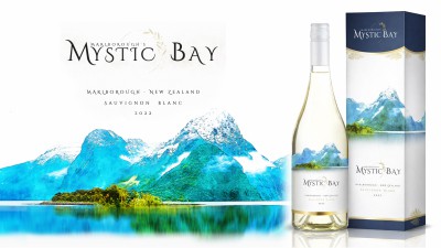 Mystic Bay Wine Label - Image 2