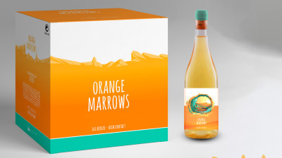 Orange Marrows Wine Label - Image 2