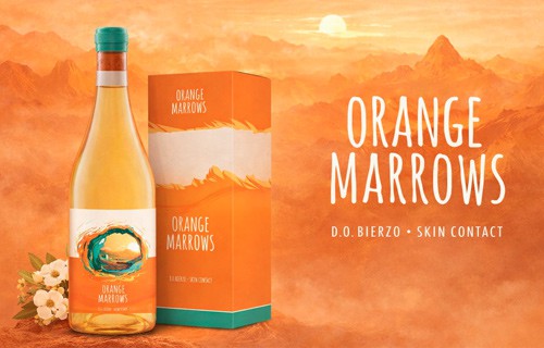 Orange Marrows Wine Label